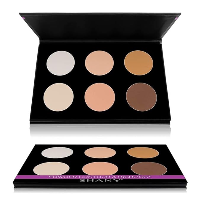 SHANY Powder Contour & Highlighter Sculpting Palette - Layer 3 - Refill for the 6 Layer Mini Masterpiece Collection Makeup Set-Velvo Beauty