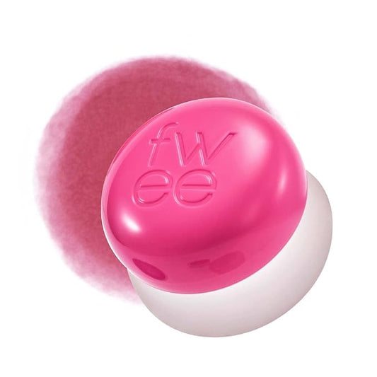Lip&Cheek Blurry Pudding Pot | Blushed Moment - Cherry | Makeup Blush, Buildable Lightweight, Multi-Use Soft Matte Finish | 5g-Velvo Beauty
