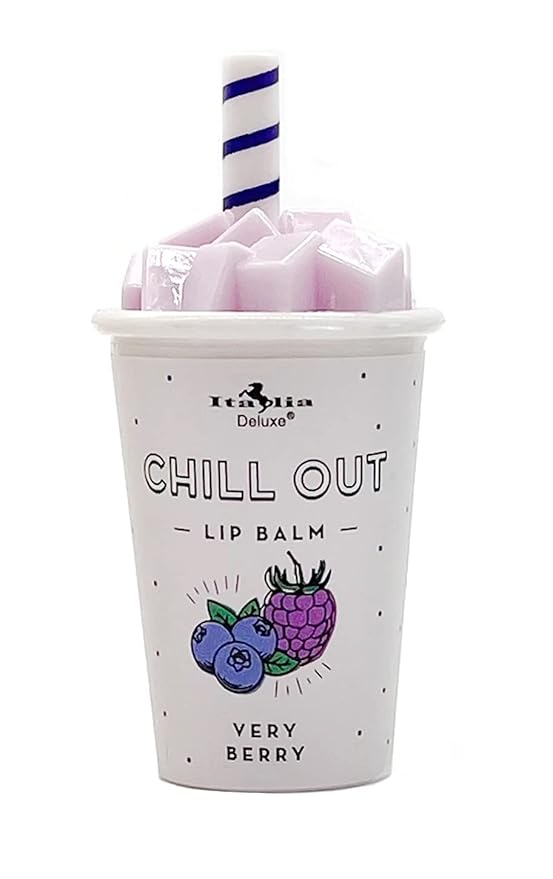 Chill Out Lip Balm 6 Piece Set - Caramel Macchiato, Pina Colada, Cotton Candy, Strawberries n' Cream, Very Berry, Matcha Milk Tea-Velvo Beauty