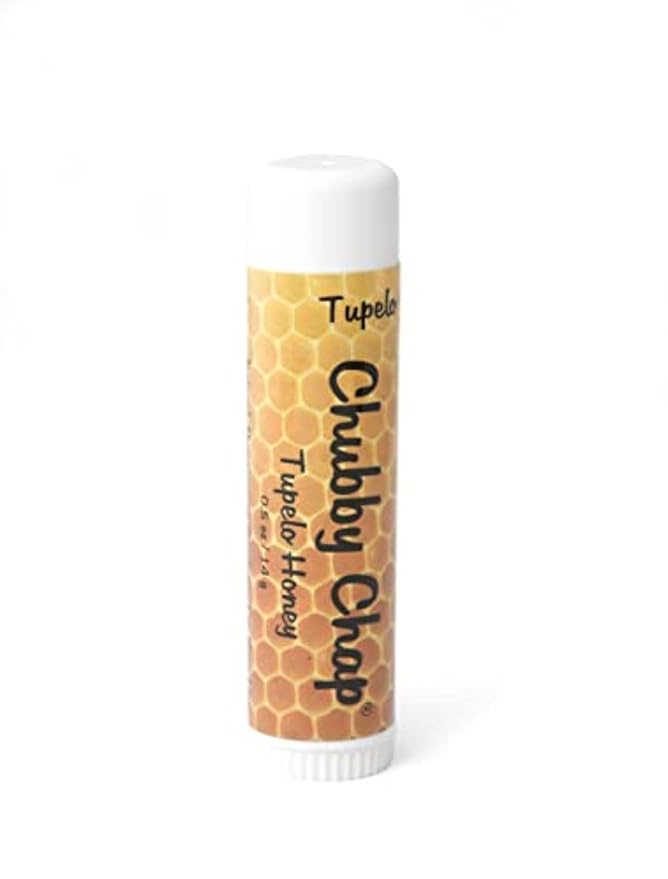 Three (3x) Large Jumbo Chapstick Natural Chapstick - 1/2 Ounce Lip Balm (Tupelo Honey)-Velvo Beauty