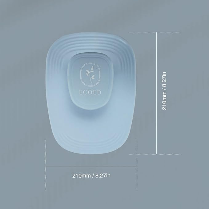 Scalp Massager Shampoo Brush, Scalp Scrubber & Exfoliator for Dandruff Removal, Wet & Dry Dandruff Comb and Detangler for Men and Women, Suitable for Short Medium Hair (Blue)-Velvo Beauty