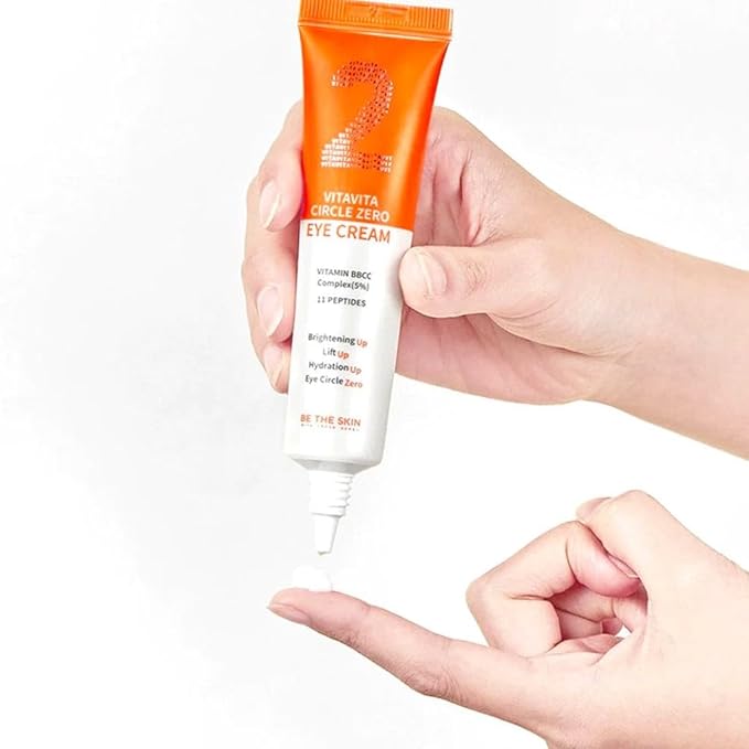 [Be the skin] Vitavita Circle Zero Eye Cream 1.23 oz / 35 g | Multivitamin eye cream with lifting and moisturizing properties | Cruelty-Free-Velvo Beauty