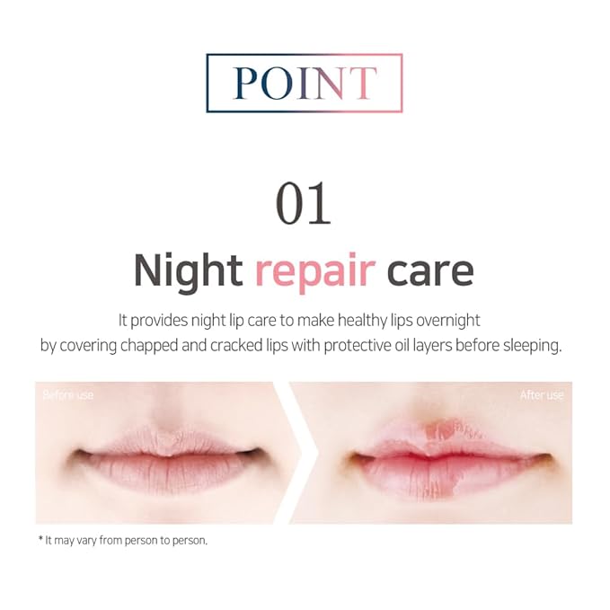 PETITFEE Sleeping Lip Mask Camelia Seed Oil 0.53 Oz. | Day & Night Repairing Balm, Overnight Lip Mask, Lip Treatment for Dull & Dry Lip, Deep Nourishing with Vitamin E, 5 Phyto Oil Complex-Velvo Beauty