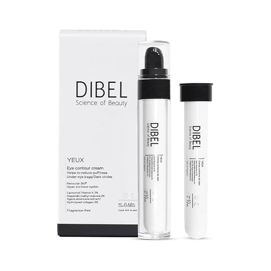 Dibel Yeux – Eye Contour Cream – 360° Periocular Care - Prevents expression lines – Includes refill-Velvo Beauty