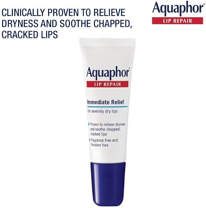 Aquaphor Lip Repair 0.35 oz (Pack of 5)-Velvo Beauty