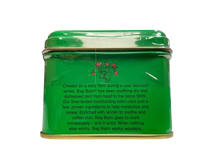 Bag Balm Vermont's Original for Dry Chapped Skin Conditions - Hand & Body (4 Ounce (Pack of 3))-Velvo Beauty