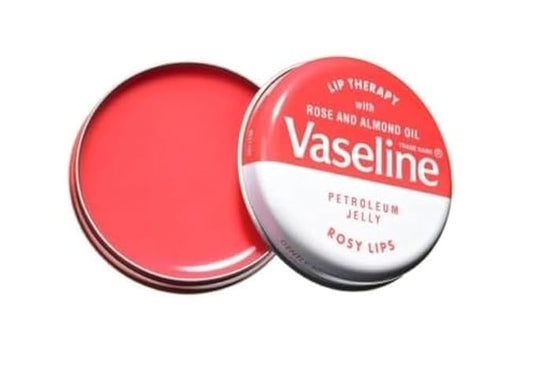 VASELINE Lip Therapy ROSY LIPS with Rose and Almond Oil 20g-Velvo Beauty