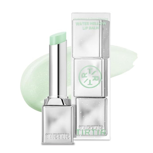 TIRTIR Water Mellow Lip Balm, 04 Greeny Apple, 0.11 Fl Oz – pH Color Changing Organic Korean Lip Care, Lightweight Deep Hydration Lip Moisturizer for Women Men, Paraben Free-Velvo Beauty