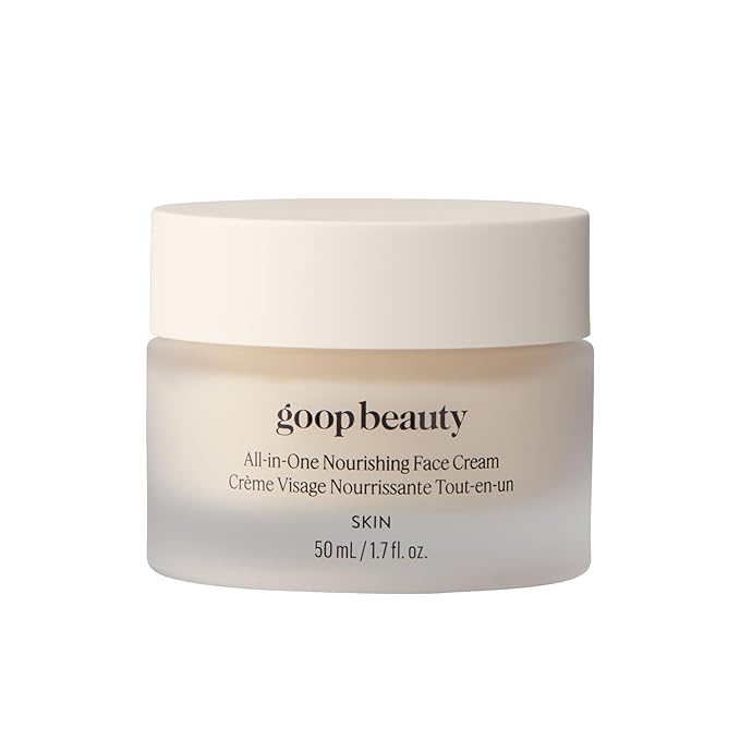 goop Beauty Nourishing Face Cream | Improves Firmness, Elasticity, & Brightness | Botanicals, Ceramides, & Squalane | Anti Wrinkle Moisturizer | 1.7 fl oz-Velvo Beauty