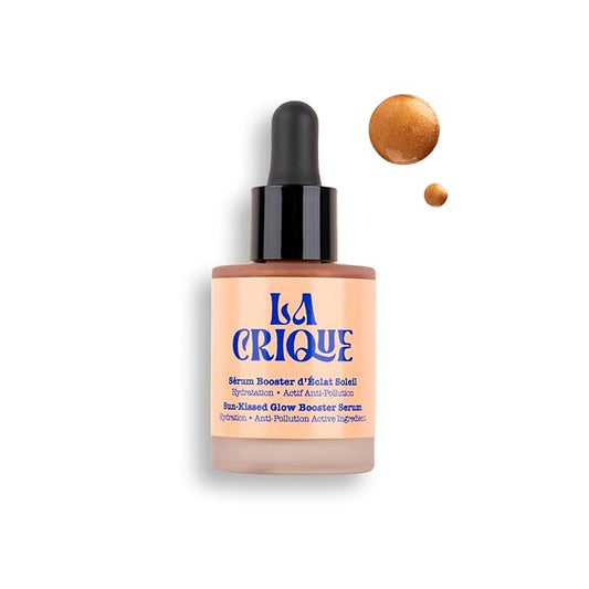 Bronzing Face Serum - Hydrating Serum with Hyaluronic Acid - Anti-Pollution Bronzer Drops for Radiant Skin Glow - All Skin Types - 99% Natural Ingredients Face Tanner - Vegan - 1 Fl Oz-Velvo Beauty