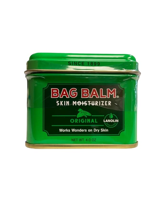 Bag Balm Vermont's Original for Dry Chapped Skin Conditions - Hand & Body (4 Ounce (Pack of 3))-Velvo Beauty