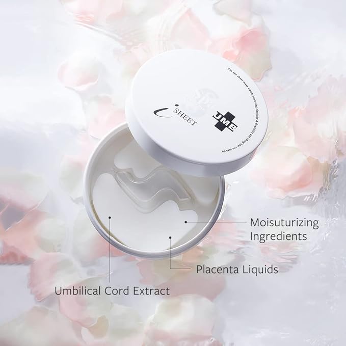 Spa Treatment UMB Stretch iSheet Japanese Under Eye Masks (30 Pairs) - Effective Anti-Aging Under Eye Patches for Dark Circles, Dry, Dull Skin Around the Eyes - Moisturize and Refresh your Skin-Velvo Beauty