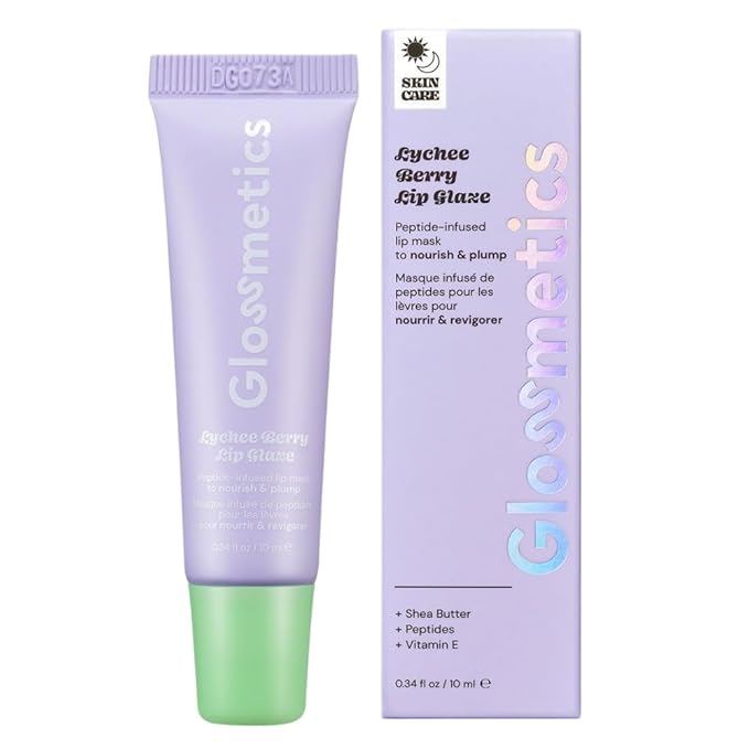 Glossmetics Lychee-Berry Overnight Lip Mask - Hydrating, Moisturizing Lip Balm for Soft, Smooth Lips-Velvo Beauty