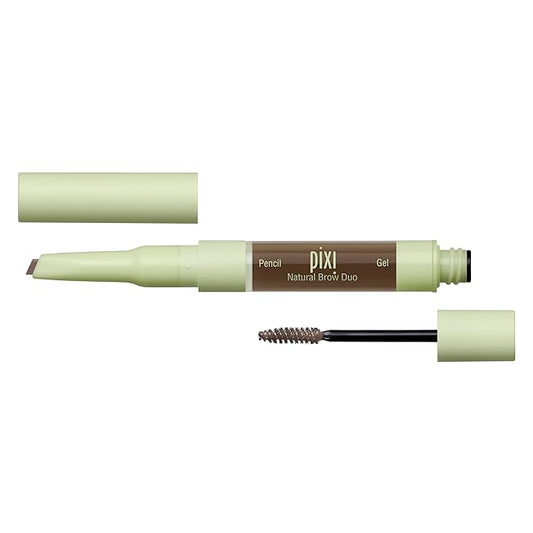 Pixi Natural Brow Duo - Natural Brown, 0.2oz-Velvo Beauty