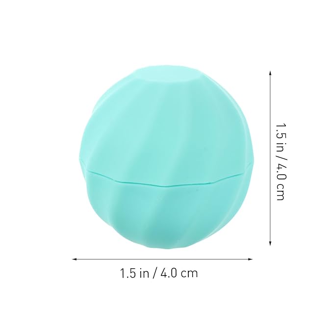 FRCOLOR Lip Balm Containers 10Pcs Empty Lip Lip Balm Bottles Filling Lipstick Box Empty Lip Balm Sphere Containers Balm Sphere Containers Lip Balm Holder-Velvo Beauty