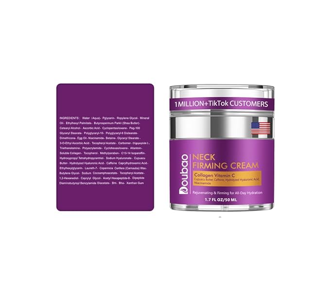 Advanced Neck Firming Cream – 3% Retinol & Hyaluronic Acid for Wrinkle Reduction, Lifting & Skin Tightening – Anti-Aging Moisturizer for Face, Neck & Décolleté – Deep Hydration, 1.7 FL OZ-Velvo Beauty