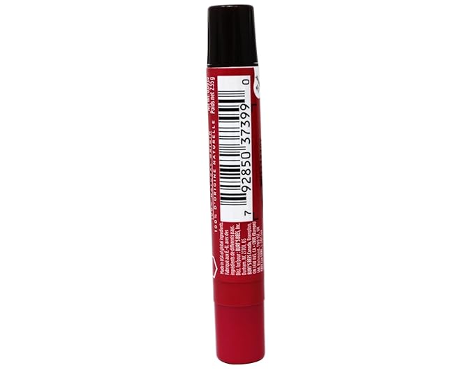 Burt's Bees Lip Shimmer, Rhubarb 0.09 oz (Pack of 3)-Velvo Beauty