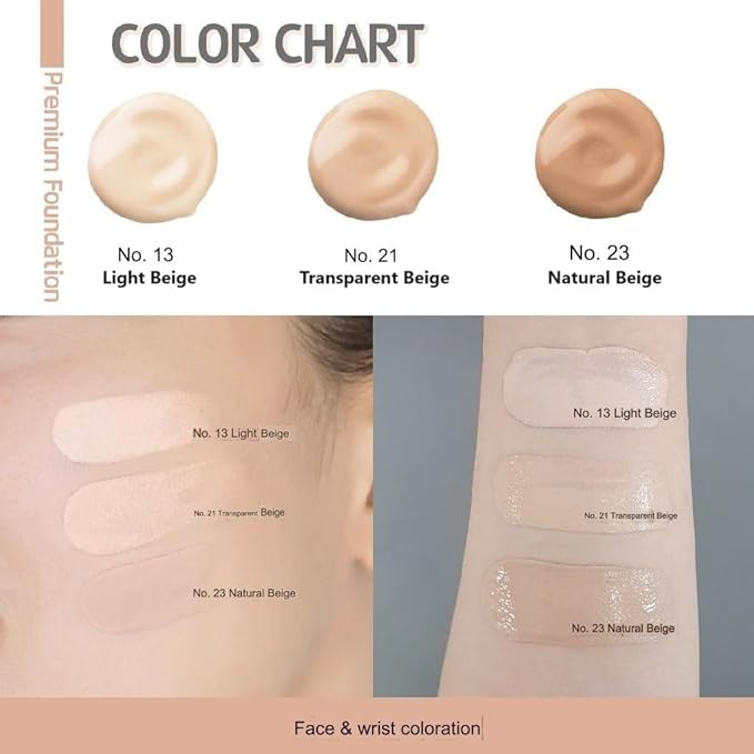 Enough 8 Peptide, Full Cover Perfect Foundation, SPF 50+ PA+++, #21, 3.53 oz (100 g)-Velvo Beauty