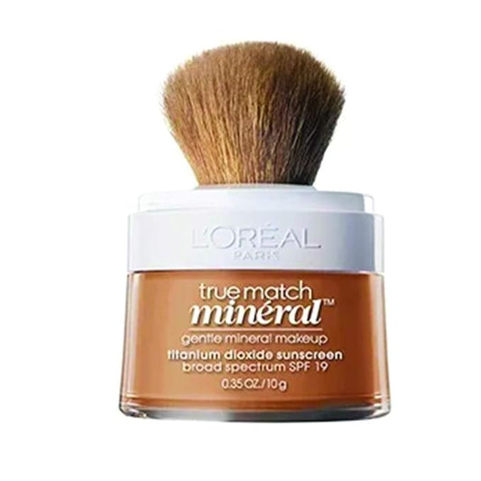 L’Oréal Paris True Match Mineral Loose Powder Foundation, Sun Beige, 0.35oz-Velvo Beauty