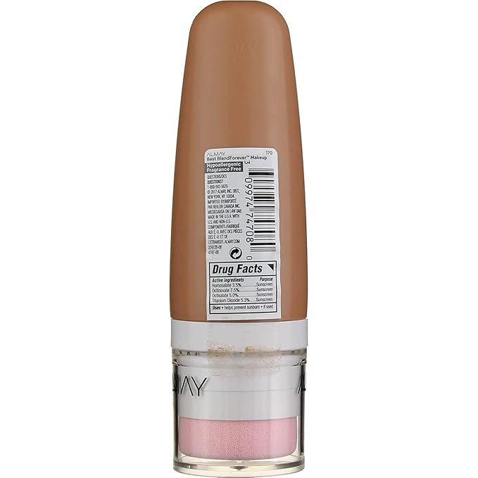 Almay Best Blend Forever Foundation, True Beige, 1 fl. oz., SPF 40 Broad Spectrum-Velvo Beauty