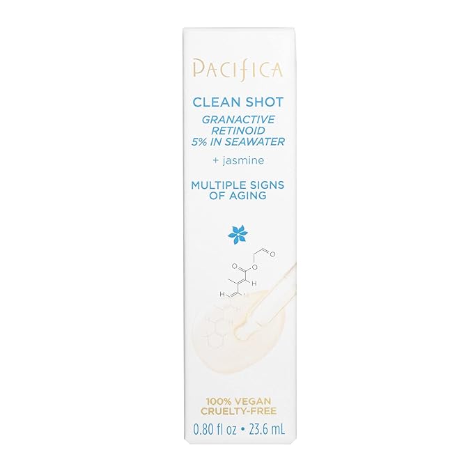 Pacifica Clean Shot Granactive Retinoid 5 Percent In Seawater Unisex, 0.8 Oz-Velvo Beauty