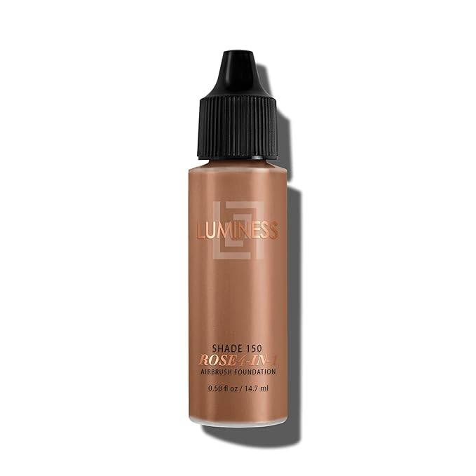 LUMINESS Rose 4-in-1 Airbrush Foundation - Shade 150, 0.50 oz-Velvo Beauty