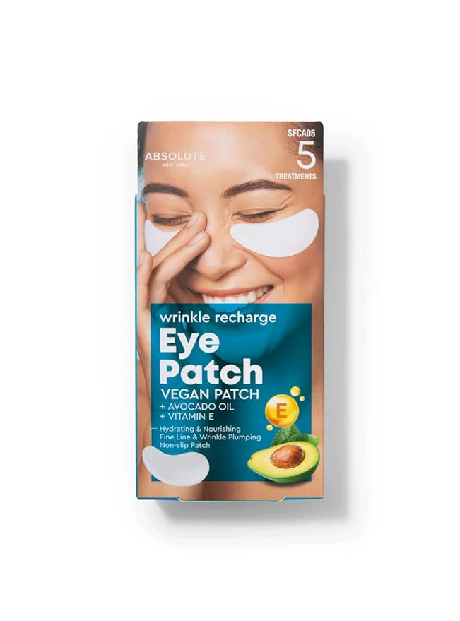 Absolute New York Wrinkle Free Avocado Eye Patch-Velvo Beauty