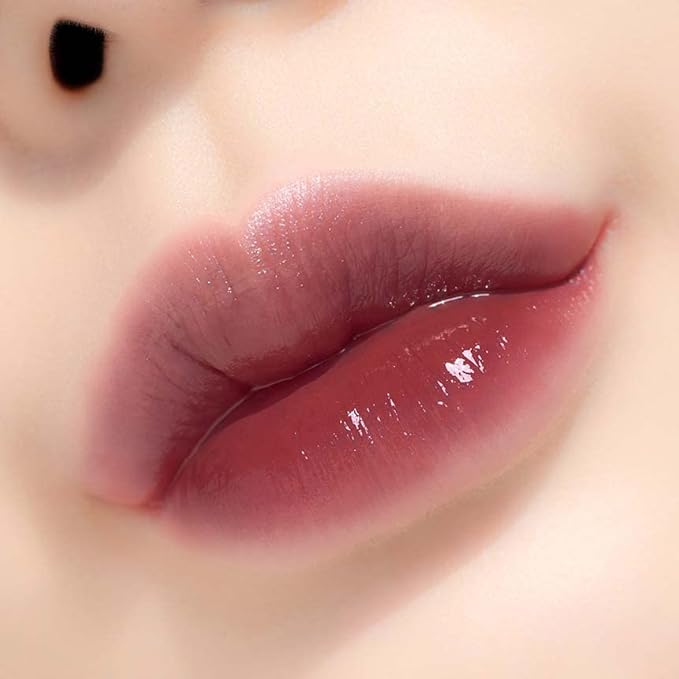 keybo Lip Plumper Dotom Lip Plus 16 Colors, 3 Steps Extreme Plumping Clear Lip Gloss by Essence Lip Care Oil & 16 Color Tints from Korean Makeup (07. Autumn Rose)-Velvo Beauty