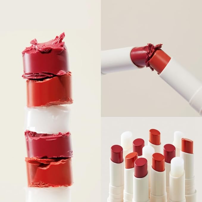 Smooth Butter Lip Balm 0.14 oz – Super Moisturizing Butter Lip Balm, Lip Repair & Care, Natural Color with Vegetable Wax, Shea Butter, All Day Hydration, Soothe Dry Chapped Lips (02 CORAL)-Velvo Beauty