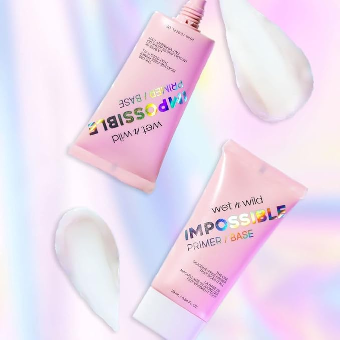 wet n wild Prime Focus Impossible Primer, Clear, Hydrating Matte Finish, 0.84 Fl Oz-Velvo Beauty