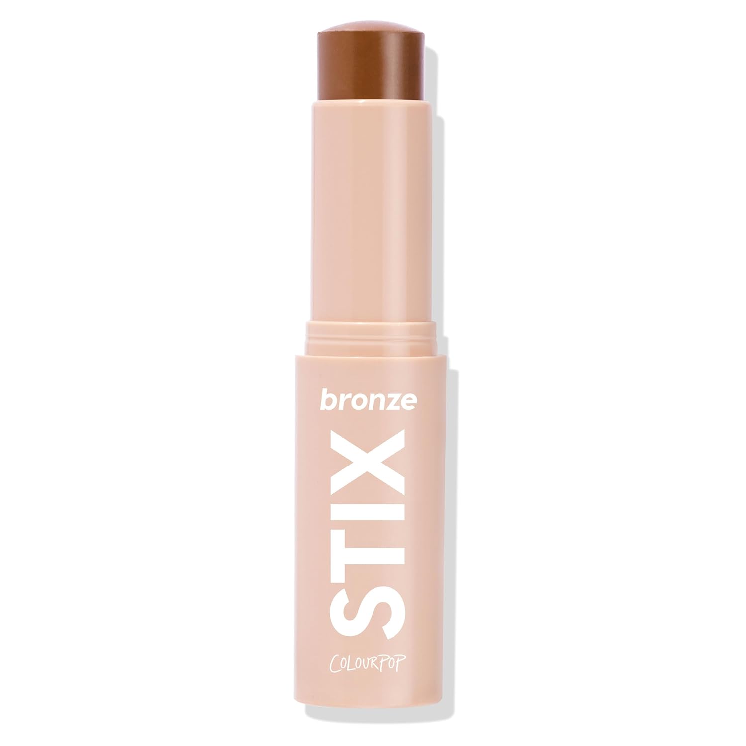 ColourPop Cream Bronzer Stick - Blendable Cream Contour & Glowy Summer Makeup with a Natural, Matte Finish - Buildable Formula for Shimmer-Free, Sun-Kissed Warmth - Shell Beach (0.28 oz)-Velvo Beauty