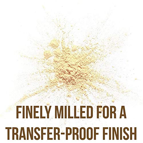 Beauty Bakerie Flour Setting Powder for Foundation, Loose Face Powder Makeup, Perfect for Oily Skin, Long-Lasting Matte Finish, Ideal for Baking and Blurring, 0.5oz, Oat (Translucent)-Velvo Beauty