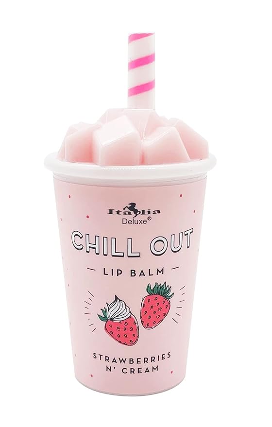 Chill Out Lip Balm 6 Piece Set - Caramel Macchiato, Pina Colada, Cotton Candy, Strawberries n' Cream, Very Berry, Matcha Milk Tea-Velvo Beauty