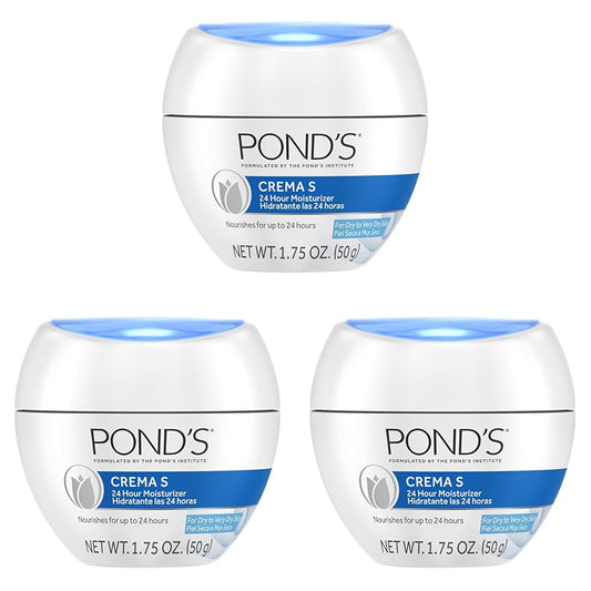 POND'S Nourishing Moisturizing Cream, Crema S 1.75 oz (Pack of 3)-Velvo Beauty
