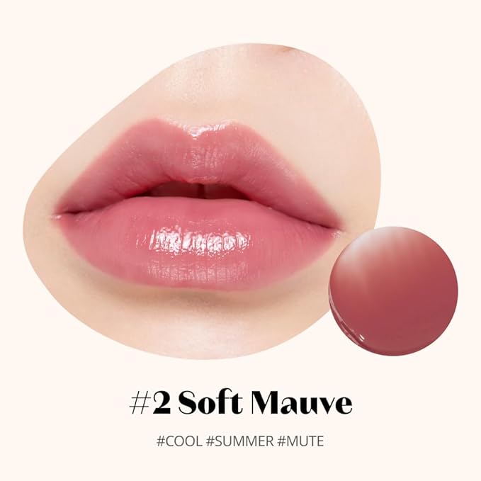 ETUDE Ginger Sugar Melting Balm Stick 02 Soft Mauve | Tinted Moisturizing Lip balm | Natural Ingredients Hydrate Ginger, Sugar, Shea Butter Moisturizing Relaxing Effect | K-Beauty-Velvo Beauty