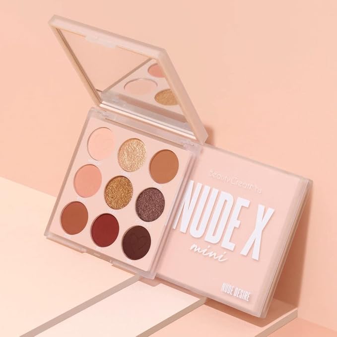 Beauty Creations NUDEX COLLECTION Eyeshadow Palette (NUDE DESIRE MINI)-Velvo Beauty