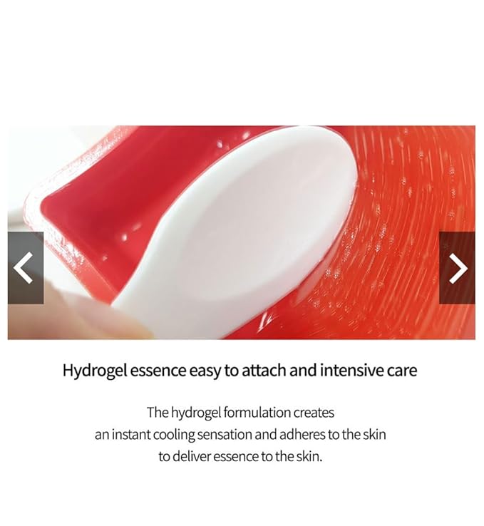 PS.PRETTYSKIN Rose Lip Masks for Dry Lips Care, Hydrogel Formula, moisture,nutrition, elasticity and vitality of lips,Rosa Centifolia Flower Extract,castor seed oil Extract,Lip care, Pack of 20-Velvo Beauty