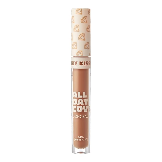 Ruby Kisses All Day Concealer Lightweight Full Coverage Multi-Use Concealer 0.13 Fl Oz (Fawn)-Velvo Beauty
