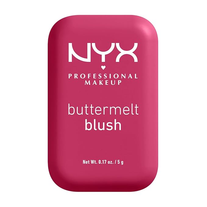 NYX PROFESSIONAL MAKEUP Buttermelt Powder Blush, Fade and Transfer-Resistant Blush, Up to 12HR Make Up Wear, Vegan Formula - Butta Than Before-Velvo Beauty
