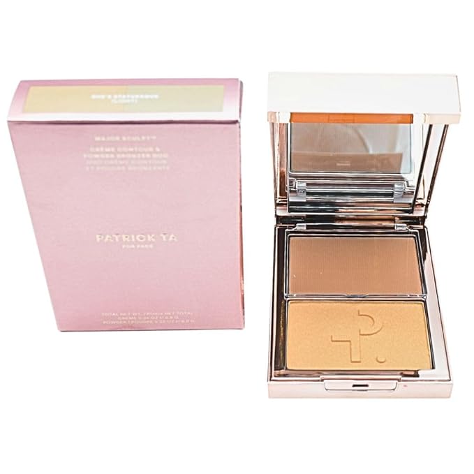 PATRICK TA Major Sculpt Crème Contour & Powder Bronzer Duo She's Statuesque-Velvo Beauty