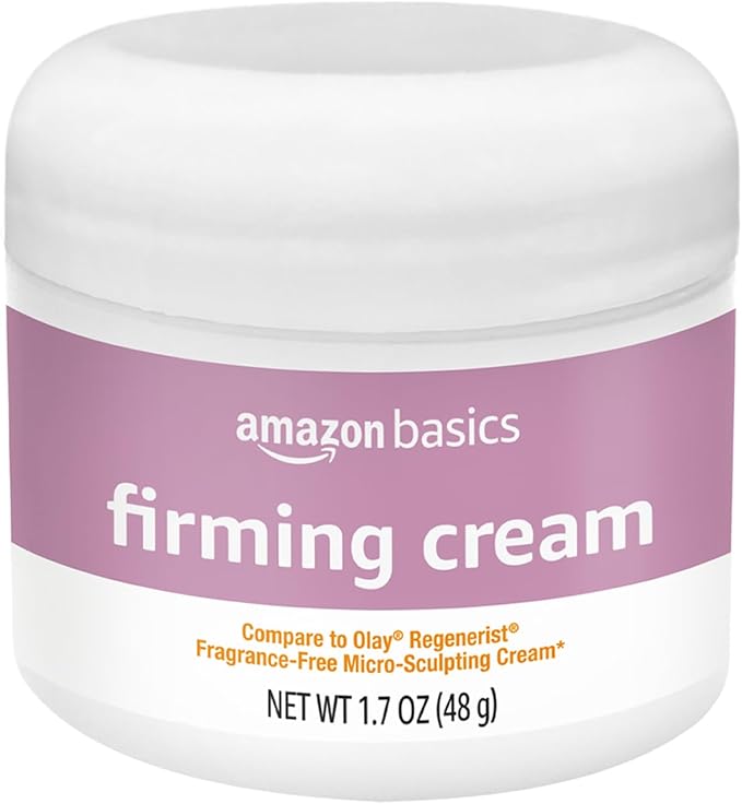 Amazon Basics Firming Cream, Fragrance Free, 1.7 Ounces, 1-Pack-Velvo Beauty