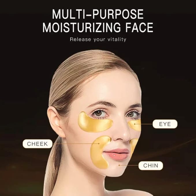 Under Eye Patches Collagen Crystal Eye Mask, Under Eye Mask for Face Care, Eye Masks for Puffiness and Dark Circles, Firming, Moisturizing Eye Mask-Velvo Beauty