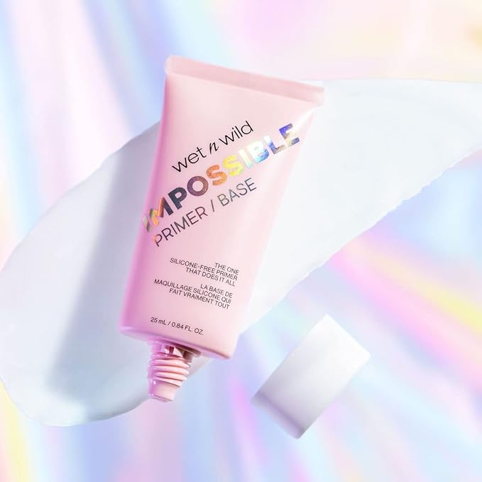 wet n wild Prime Focus Impossible Primer, Clear, Hydrating Matte Finish, 0.84 Fl Oz-Velvo Beauty