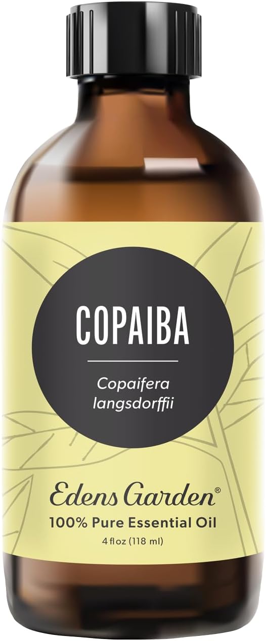 Edens Garden Copaiba Essential Oil- 100% Pure Premium Grade, Undiluted, Natural, Therapeutic, Aromatherapy, The Best for Diffuser Skin, Face, Hair 118 ml (4 fl oz)-Velvo Beauty