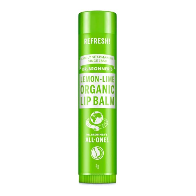 Dr. Bronners Lemon Lime Lip Balm, 4 GR-Velvo Beauty