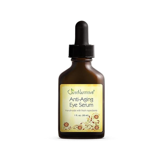 Anti Aging Eye Serum | Hydrating Eye Serum for Younger Complexion | Rapid Wrinkle Repair | Natural and Effective Eye Care | Just Nutritive | 1 Oz-Velvo Beauty