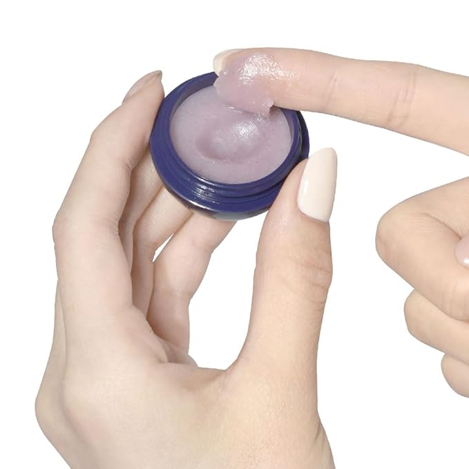 PS.PRETTYSKIN Moisturizing Korean Vegan Lip Balm 0.31oz. (9g) Smooth, Soft Texture, Hydrating, Natural Shine, Glossy (Blueberry)-Velvo Beauty