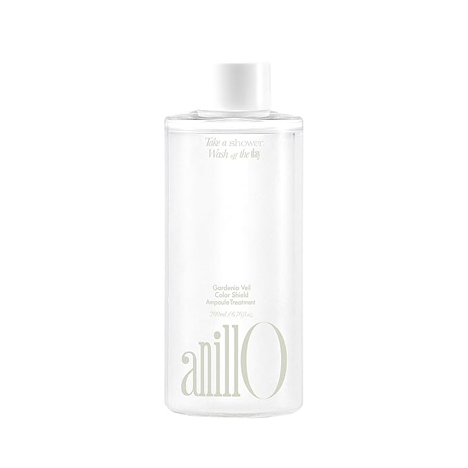 Gardenia Veil Color Shield Ampoule Treatment – Shine-Boosting Hair Mask for Color-Treated Hair – Protein & Amino Acid Complex, Daily Use, Silicone-Free, 200 ml / 6.76 fl oz-Velvo Beauty