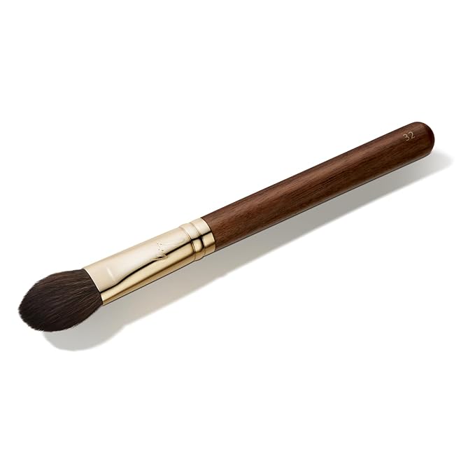[SOO ADOR] BY MAENG #32 Cheek Brush - Precision Tool for Blush Application and Defined Cheek Colors | Designed by K-Pop Makeup Artist Maeng | Makeup Brush Blush Brush-Velvo Beauty
