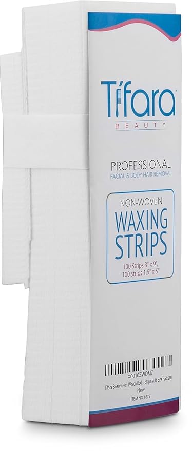 Non Woven Body and Facial Wax Strips Multi Size Pack (200)-Velvo Beauty